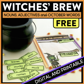 Preview of Witches Brew Halloween Activities