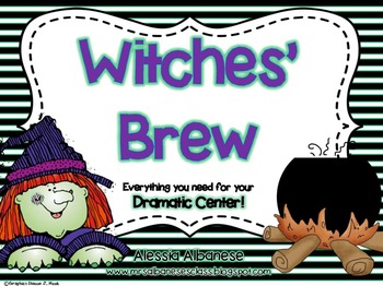 Preview of Witches' Brew Dramatic Play Center