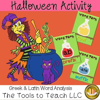 Preview of Witches Brew Word Analysis Greek Latin Prefix Suffix Root Morphology No Prep