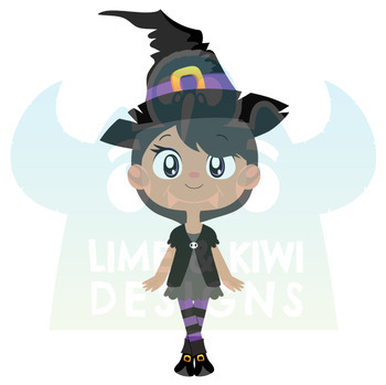 Wicked Witches 3 Clipart (Lime and Kiwi Designs) by Lime and Kiwi Designs