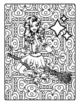 The Spinsterhood Diaries: Sunday Fun: Art Supplies Coloring Page