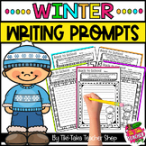 Winter Writing Prompts Activity - Kindergarten