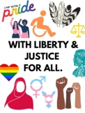 With Liberty & Justice For All Poster