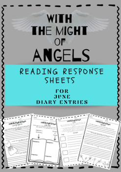 Preview of With the Might of Angels - June Reading Response Sheets