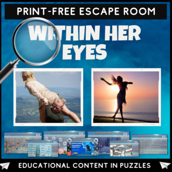 Preview of Within Her Eyes - Dance Quiz Escape Room