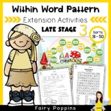 Within Word Pattern Games & Worksheets - Late Stage