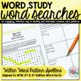 Within Word Pattern Spellers Words Their Way Word Search Activities