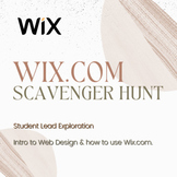 Wix.com Scavenger Hunt: Web Design Introduction Activity
