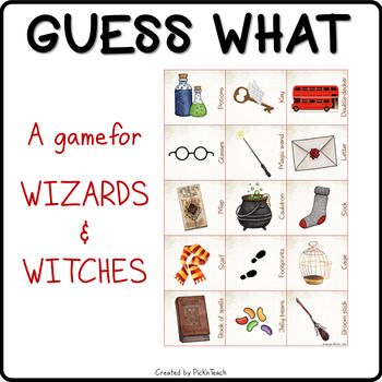 Wizard Guess What Guessing Game Play And Learn By Pick N Teach