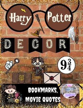 Harry Potter quote bookmarks make reading more magical