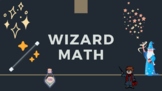 Wizard Theme Money Math Presentation- Special Education. F
