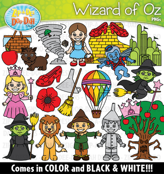 wizard of oz characters clipart dorothy