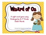 Wizard of Oz - A Sight Word Game