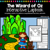 Wizard of Oz Interactive Lapbook Graphic Organizer Book Report