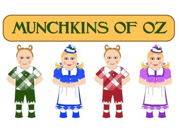 Preview of Wizard of Oz Munchkin Clip Art