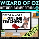 Wizard of Oz Theme | Online Teaching Backdrop | Google Cla