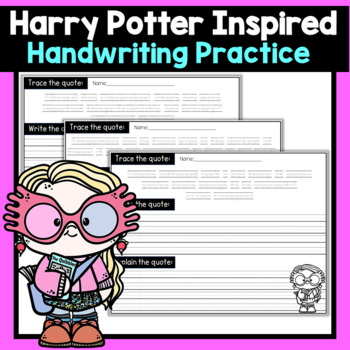 Preview of Wizarding Handwriting | Cursive Writing