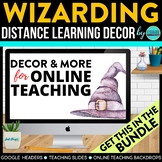 Wizarding Theme | Online Teaching Backdrop | Google Classr