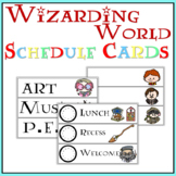 Wizarding World Schedule Cards | Editable Schedule Cards