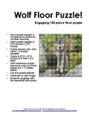 Wolf 100 Piece Floor Puzzle