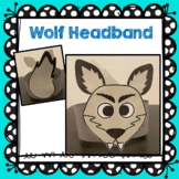 Wolf Craft, Wolf Headband, Big Bad Wolf