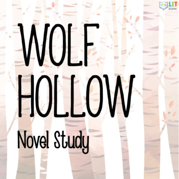 Preview of Wolf Hollow Novel Study