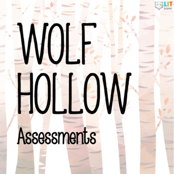 Preview of Wolf Hollow Assessments Test Quizzes