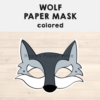 Printable Forest Animal Masks for Dramatic Play