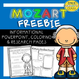Wolfgang Amadeus Mozart (Famous Composer Freebie!)