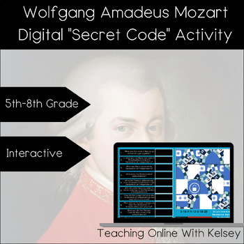 Preview of Wolfgang Amadeus Mozart, Digital Activity, Music Substitute Activities