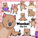 Wombat Clip Art | Australian Animal