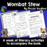 Wombat Stew ~ A week of reading activities