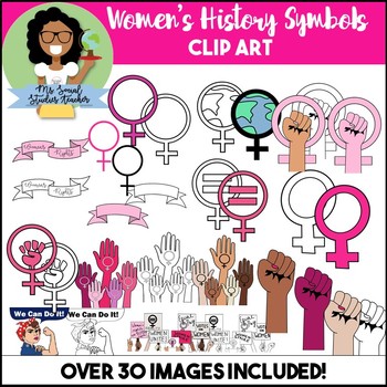 Preview of Women’s History Month Clip Art