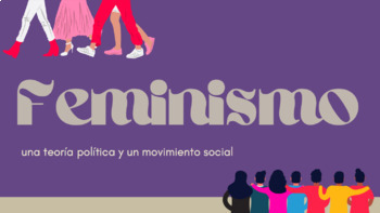 Preview of Women's History Month: Spanish Class on Feminism bundle