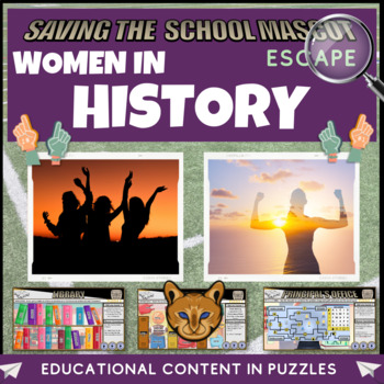 Preview of Women In History Escape Room