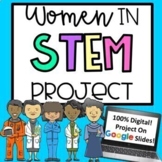 Women In STEM Project - Google Slides - Great For Sub Plan