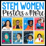 Women In Science STEM Posters Reading Comprehension Histor