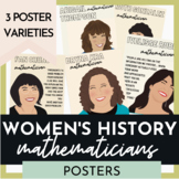 Women Mathematician Posters