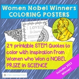 Women Nobel Science Prize Winners Inspiring Quotes Colorin
