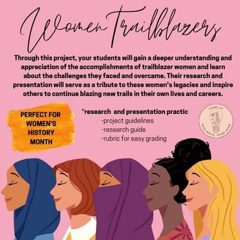 Preview of Women Trailblazers (Women's History Month)