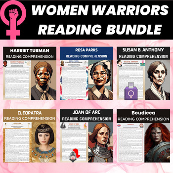 Preview of Women Warriors and Leaders for Womens History Month