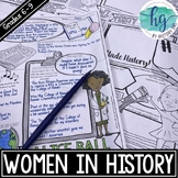 Women in History Biography Pages for Women's History & Soc