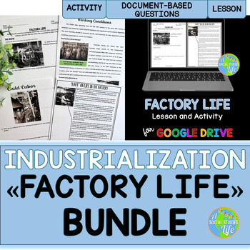 Preview of Women Workers, Child Labor, Factory Life, Working Conditions BUNDLE