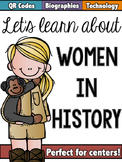 Women in History: 16 QR Codes for Listen to Reading Centers