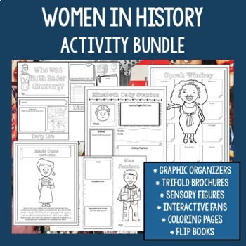 Preview of Women in History Activities Bundle