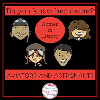Preview of Women in History Aviators and Astronauts