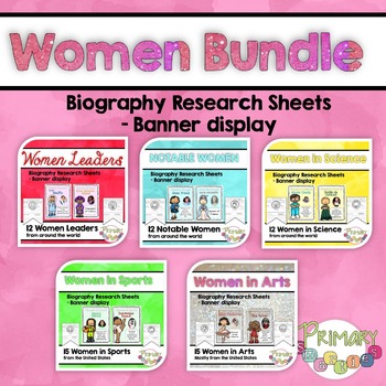 Preview of Women in History Big Bundle