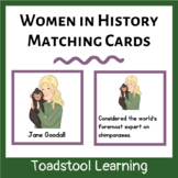 Women in History Matching Cards