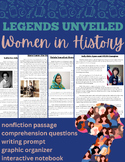Women in History Nonfiction Reading and Writing Bundle