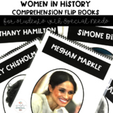 Women in History Picture Comprehension Worksheets
